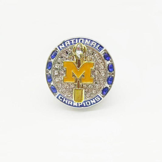 Michigan Wolverines College Football National Championship Ring (2024) - Rings For Champs, NFL rings, MLB rings, NBA rings, NHL rings, NCAA rings, Super bowl ring, Superbowl ring, Super bowl rings, Superbowl rings, Dallas Cowboys