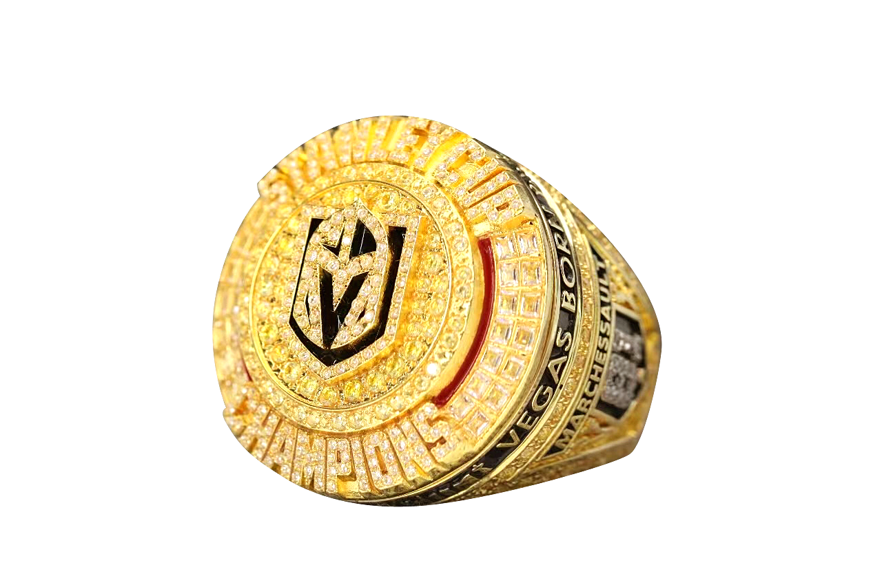 Vegas Golden Knights Stanley Cup Championship Ring (2023) - Premium Series - Rings For Champs, NFL rings, MLB rings, NBA rings, NHL rings, NCAA rings, Super bowl ring, Superbowl ring, Super bowl rings, Superbowl rings, Dallas Cowboys