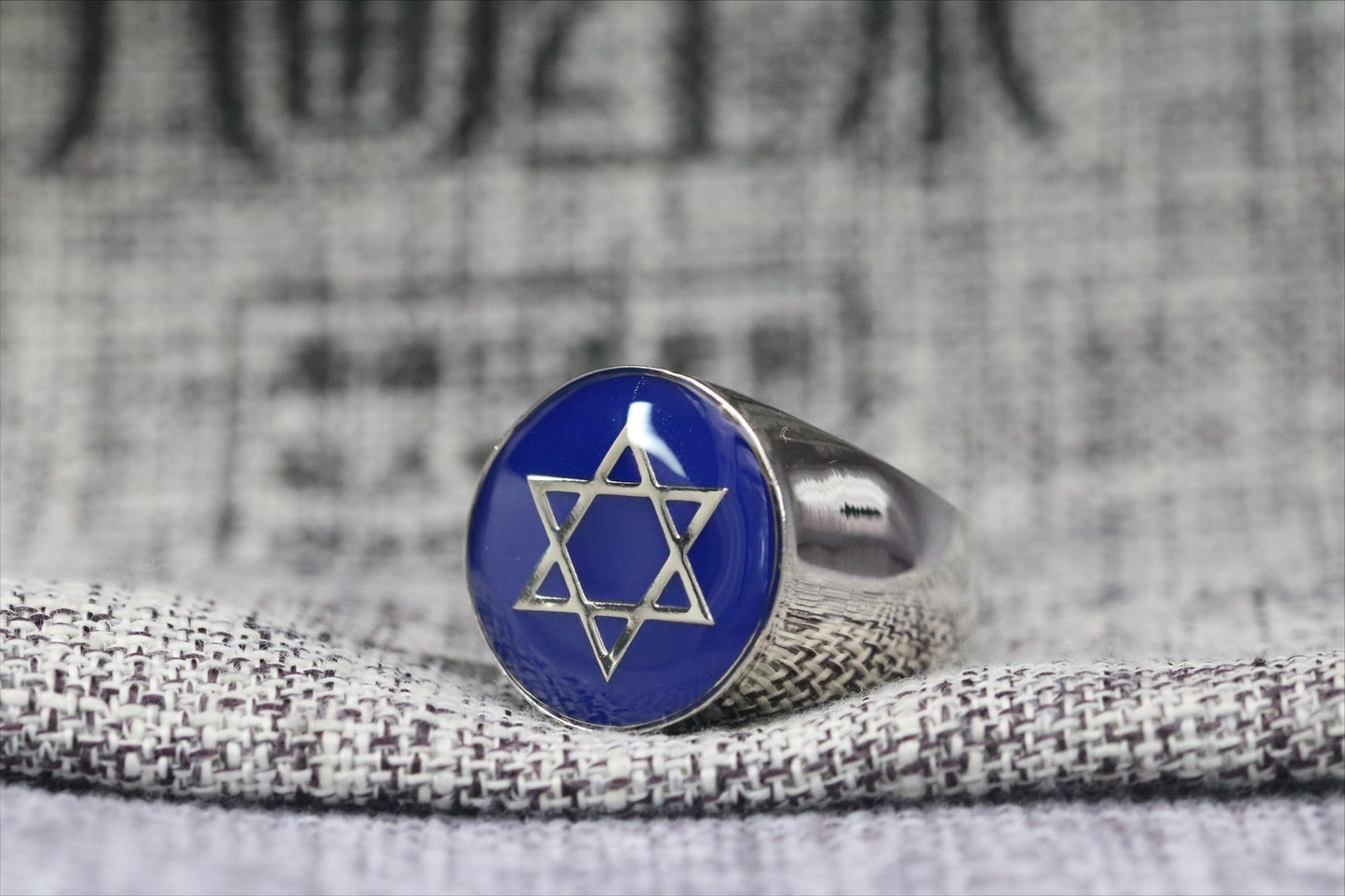 Jewish Star Of David Ring - True Believers Series - Rings For Champs, NFL rings, MLB rings, NBA rings, NHL rings, NCAA rings, Super bowl ring, Superbowl ring, Super bowl rings, Superbowl rings, Dallas Cowboys