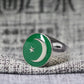 Islamic Crescent Moon and Star Ring (Muslim Ring) - True Believers Series - Rings For Champs, NFL rings, MLB rings, NBA rings, NHL rings, NCAA rings, Super bowl ring, Superbowl ring, Super bowl rings, Superbowl rings, Dallas Cowboys