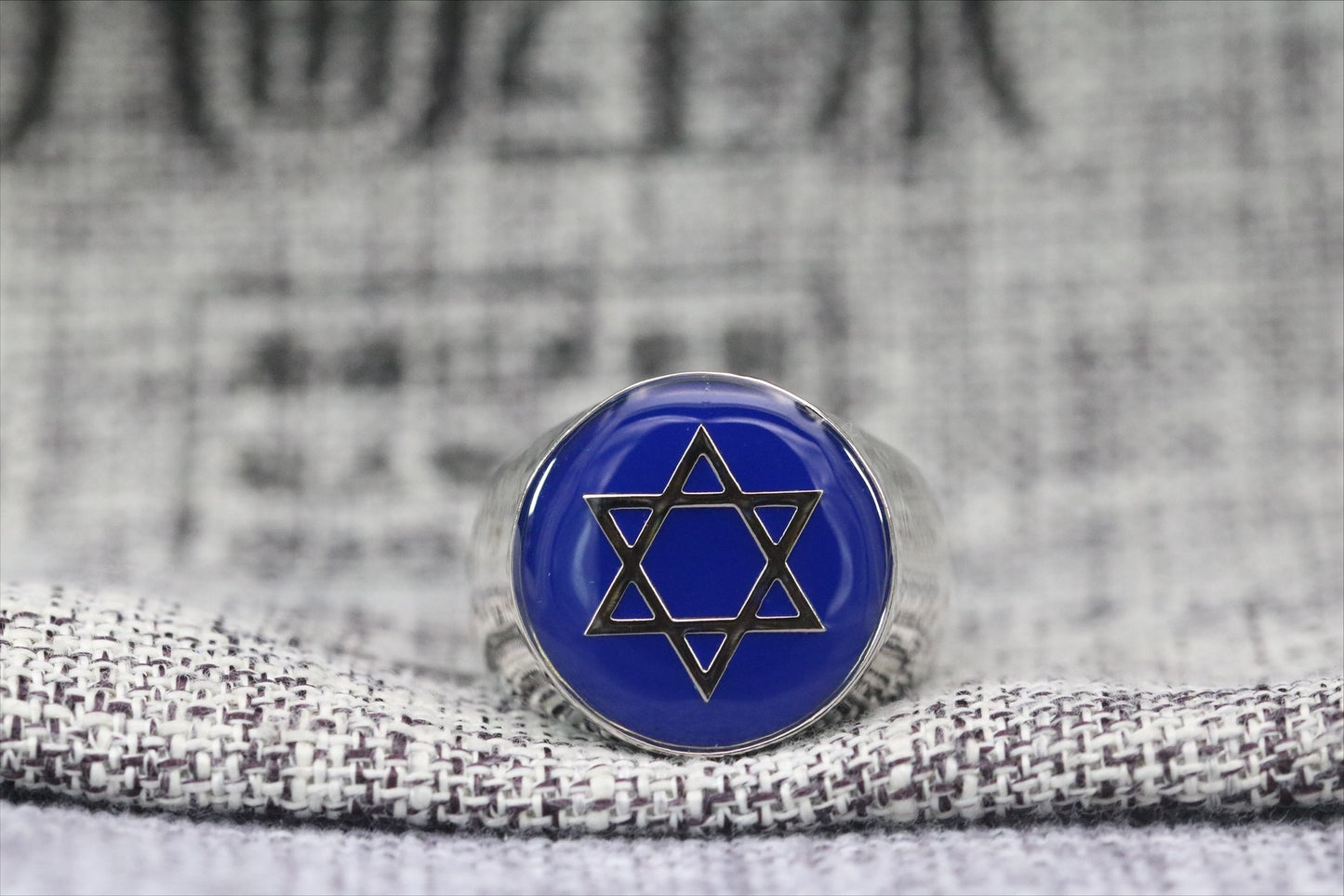 Jewish Star Of David Ring - True Believers Series - Rings For Champs, NFL rings, MLB rings, NBA rings, NHL rings, NCAA rings, Super bowl ring, Superbowl ring, Super bowl rings, Superbowl rings, Dallas Cowboys