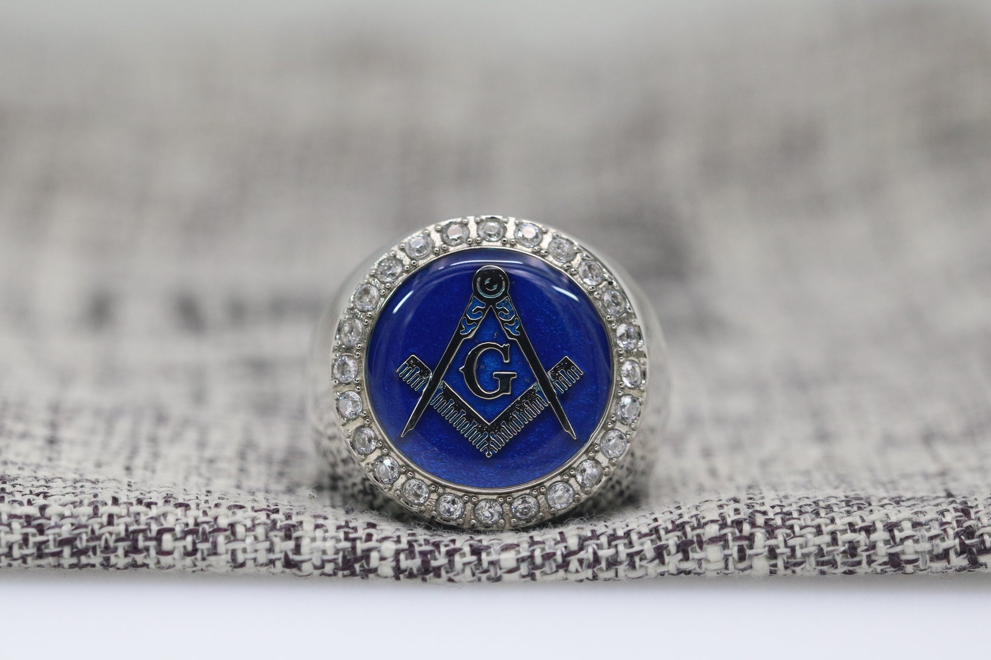 Masons - Classic Man Series, Silver - Rings For Champs, NFL rings, MLB rings, NBA rings, NHL rings, NCAA rings, Super bowl ring, Superbowl ring, Super bowl rings, Superbowl rings, Dallas Cowboys