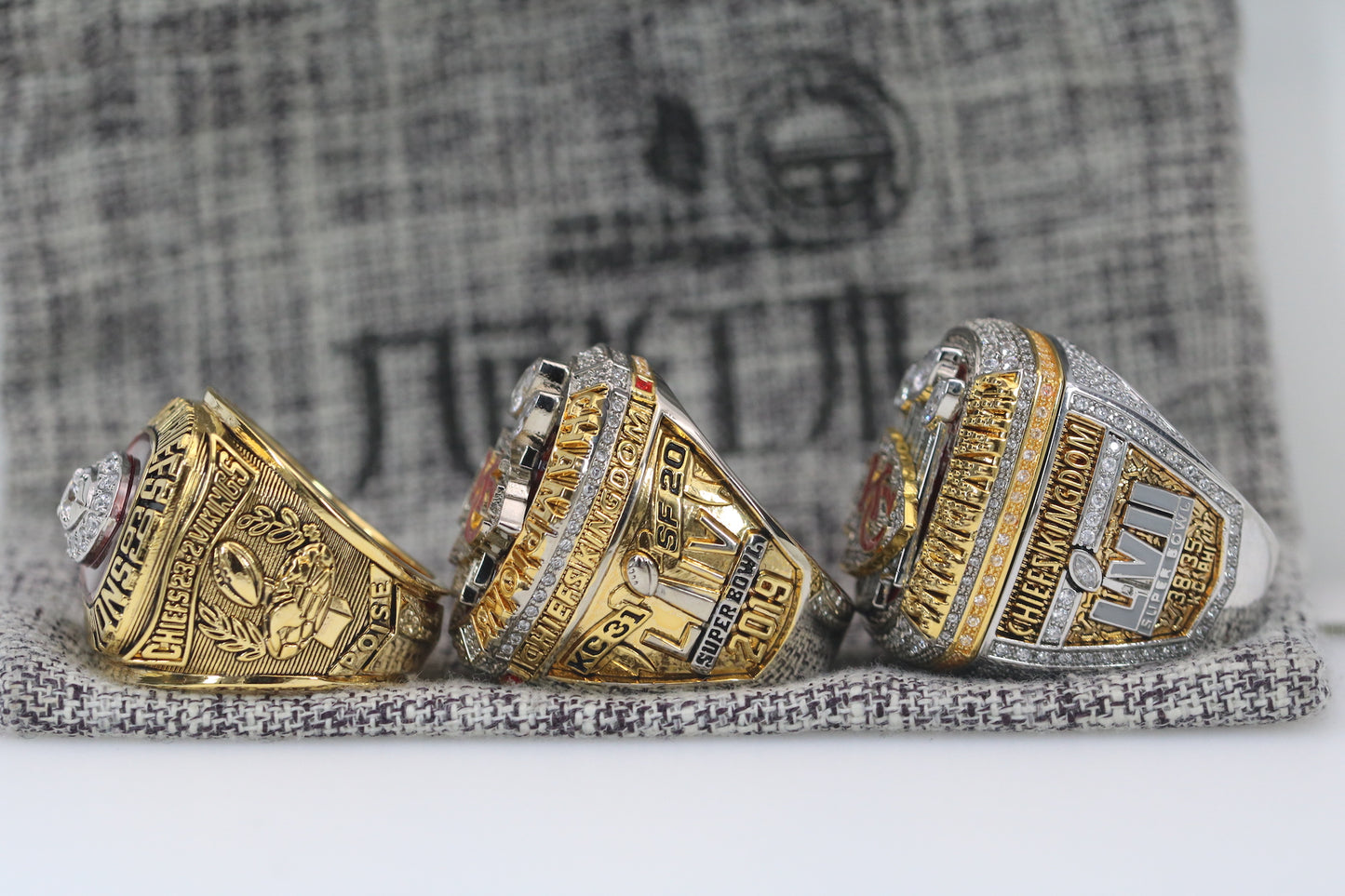 Super Bowl Ring Set (1969, 2020, 2023) - Premium Series - Rings For Champs, NFL rings, MLB rings, NBA rings, NHL rings, NCAA rings, Super bowl ring, Superbowl ring, Super bowl rings, Superbowl rings, Dallas Cowboys