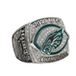 Philadelphia Eagles NFC Football Championship Ring (2022) - Premium Series - Rings For Champs, NFL rings, MLB rings, NBA rings, NHL rings, NCAA rings, Super bowl ring, Superbowl ring, Super bowl rings, Superbowl rings, Dallas Cowboys