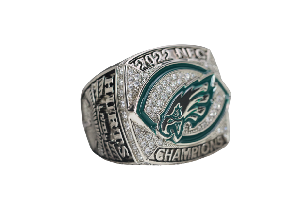 Philadelphia Eagles NFC Football Championship Ring (2022) - Premium Series - Rings For Champs, NFL rings, MLB rings, NBA rings, NHL rings, NCAA rings, Super bowl ring, Superbowl ring, Super bowl rings, Superbowl rings, Dallas Cowboys