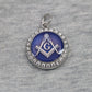 Freemasonry Masons Pendant Necklace - Classic Series, Silver - Rings For Champs, NFL rings, MLB rings, NBA rings, NHL rings, NCAA rings, Super bowl ring, Superbowl ring, Super bowl rings, Superbowl rings, Dallas Cowboys