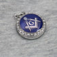 Freemasonry Masons Pendant Necklace - Classic Series, Silver - Rings For Champs, NFL rings, MLB rings, NBA rings, NHL rings, NCAA rings, Super bowl ring, Superbowl ring, Super bowl rings, Superbowl rings, Dallas Cowboys