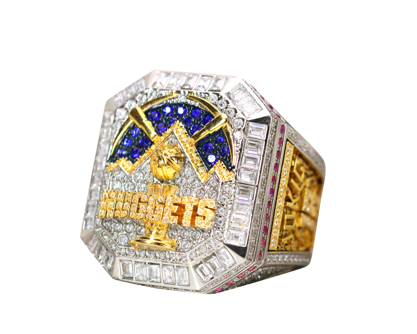 Denver Nuggets NBA Championship Ring (2023) - Premium Series - Rings For Champs, NFL rings, MLB rings, NBA rings, NHL rings, NCAA rings, Super bowl ring, Superbowl ring, Super bowl rings, Superbowl rings, Dallas Cowboys