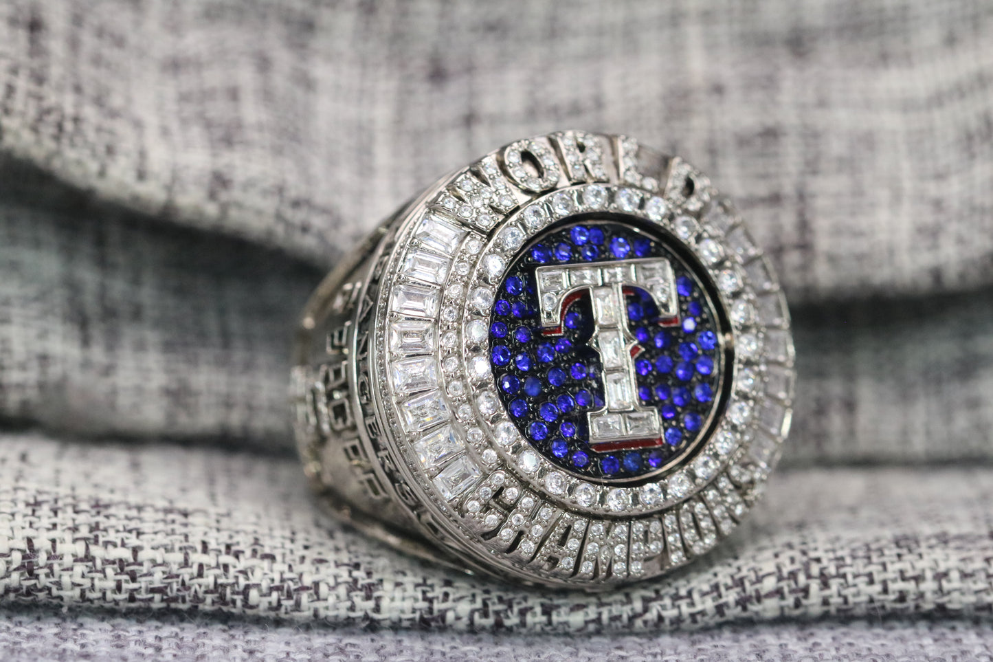 Texas Rangers World Series Ring (2023) - Premium Series - Rings For Champs, NFL rings, MLB rings, NBA rings, NHL rings, NCAA rings, Super bowl ring, Superbowl ring, Super bowl rings, Superbowl rings, Dallas Cowboys