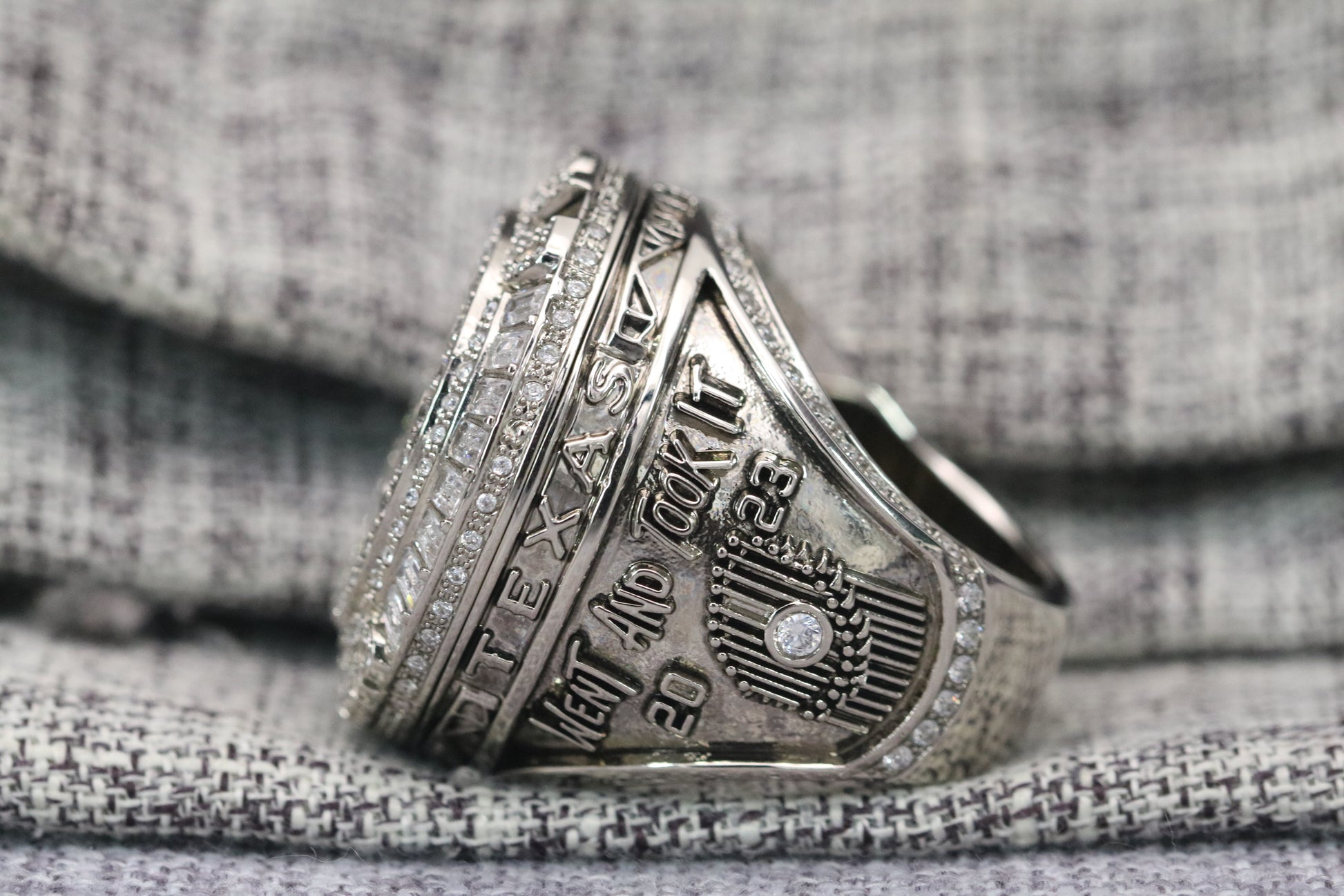 Texas Rangers World Series Ring (2023) - Premium Series - Rings For Champs, NFL rings, MLB rings, NBA rings, NHL rings, NCAA rings, Super bowl ring, Superbowl ring, Super bowl rings, Superbowl rings, Dallas Cowboys