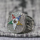 Order Of The Eastern Star Fraternity Ring (OES) - Shine Series, Silver - Rings For Champs, NFL rings, MLB rings, NBA rings, NHL rings, NCAA rings, Super bowl ring, Superbowl ring, Super bowl rings, Superbowl rings, Dallas Cowboys