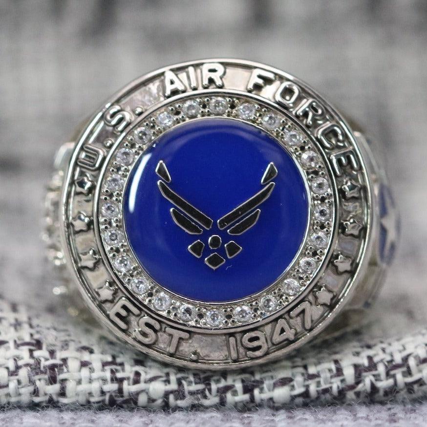 Falcon Valor Women's Military Ring for U.S. Air Force Members - Rings For Champs, NFL rings, MLB rings, NBA rings, NHL rings, NCAA rings, Super bowl ring, Superbowl ring, Super bowl rings, Superbowl rings, Dallas Cowboys