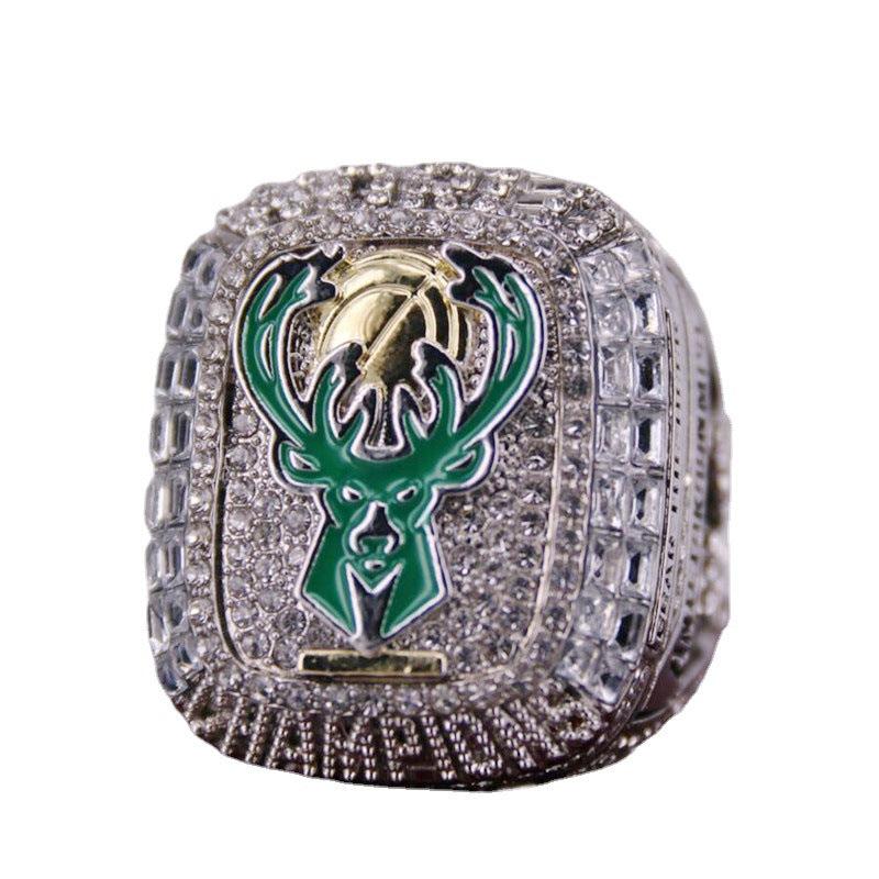 Milwaukee Bucks NBA Championship Ring (2021) - Standard Series - Rings For Champs, NFL rings, MLB rings, NBA rings, NHL rings, NCAA rings, Super bowl ring, Superbowl ring, Super bowl rings, Superbowl rings, Dallas Cowboys