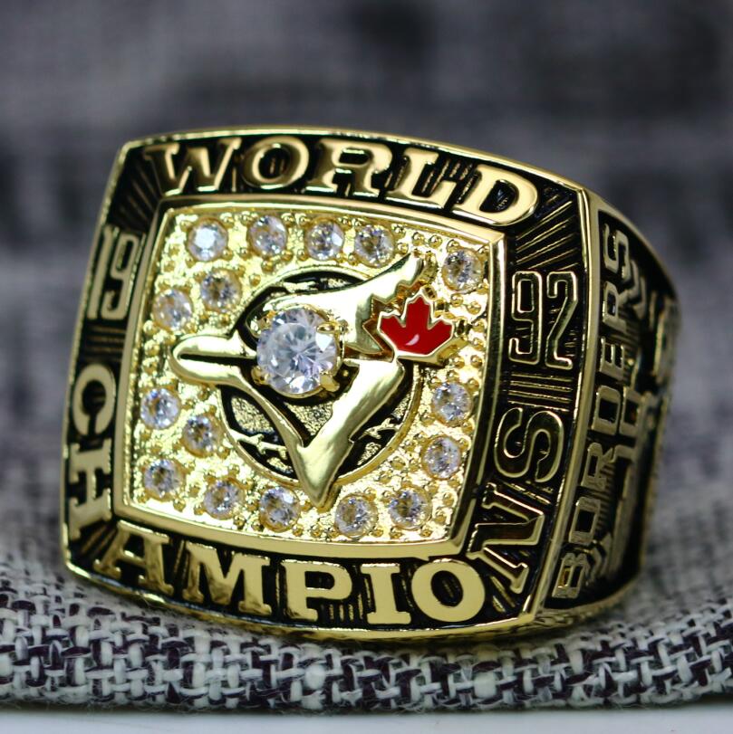 Toronto Blue Jays World Series Ring (1992) - Premium Series - Rings For Champs, NFL rings, MLB rings, NBA rings, NHL rings, NCAA rings, Super bowl ring, Superbowl ring, Super bowl rings, Superbowl rings, Dallas Cowboys