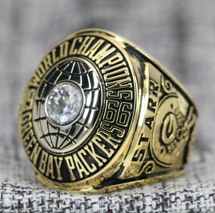 Green Bay Packers Super Bowl Ring (1966) - Premium Series - Rings For Champs, NFL rings, MLB rings, NBA rings, NHL rings, NCAA rings, Super bowl ring, Superbowl ring, Super bowl rings, Superbowl rings, Dallas Cowboys