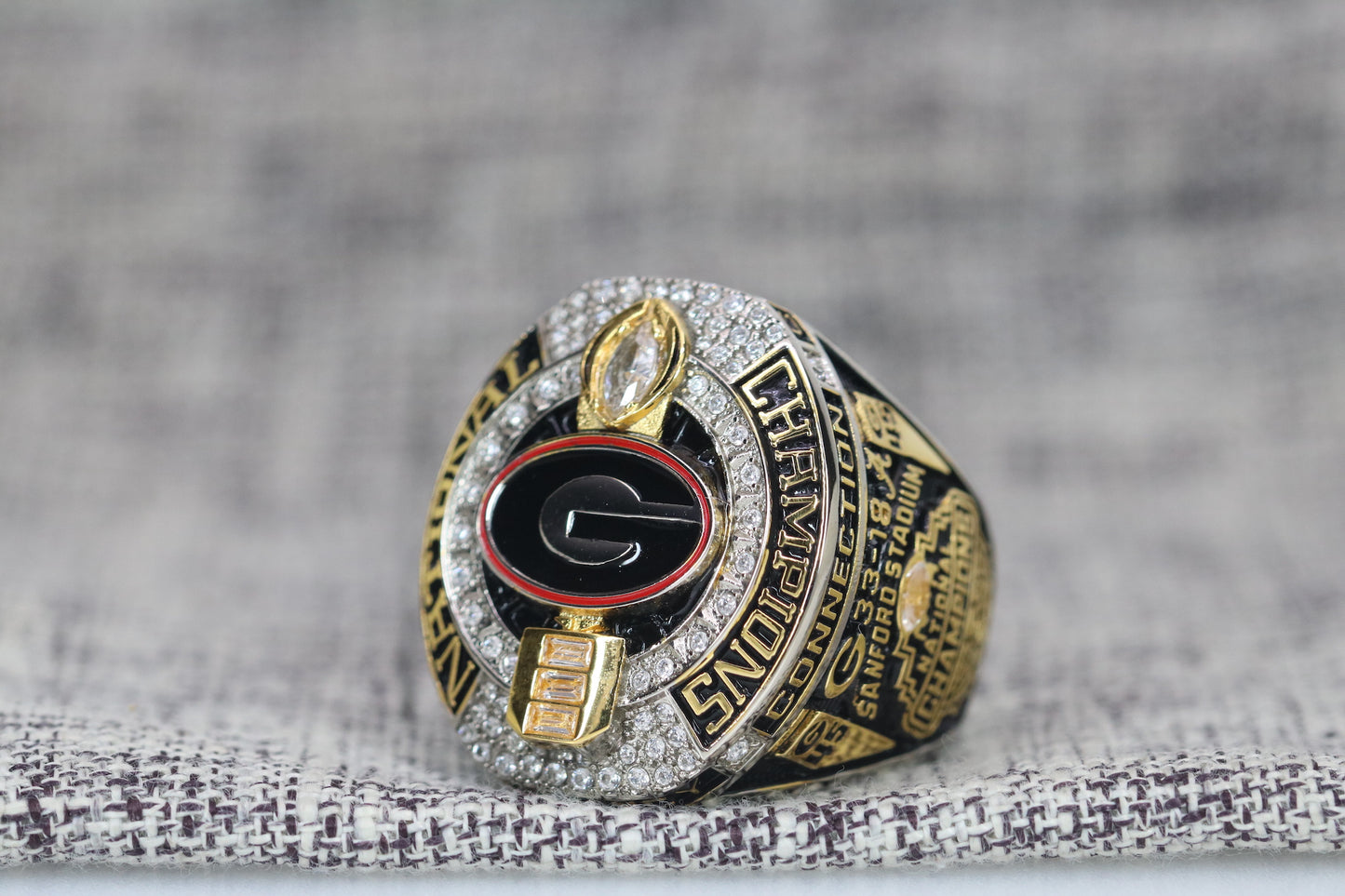 University of Georgia Bulldogs College Football National Championship Ring (2021) - Premium Series - Rings For Champs, NFL rings, MLB rings, NBA rings, NHL rings, NCAA rings, Super bowl ring, Superbowl ring, Super bowl rings, Superbowl rings, Dallas Cowboys