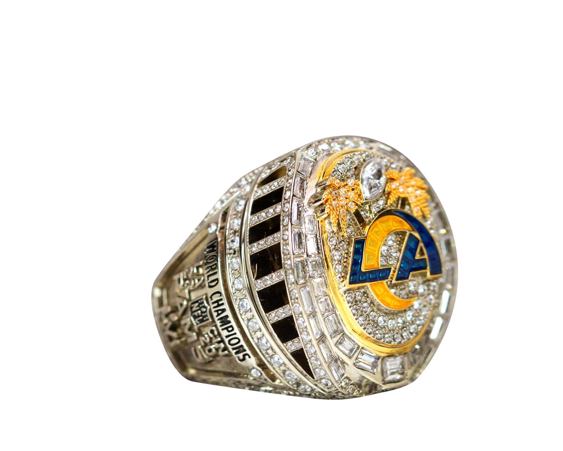 Los Angeles Rams Super Bowl Ring (2022) - Premium Series - Rings For Champs, NFL rings, MLB rings, NBA rings, NHL rings, NCAA rings, Super bowl ring, Superbowl ring, Super bowl rings, Superbowl rings, Dallas Cowboys