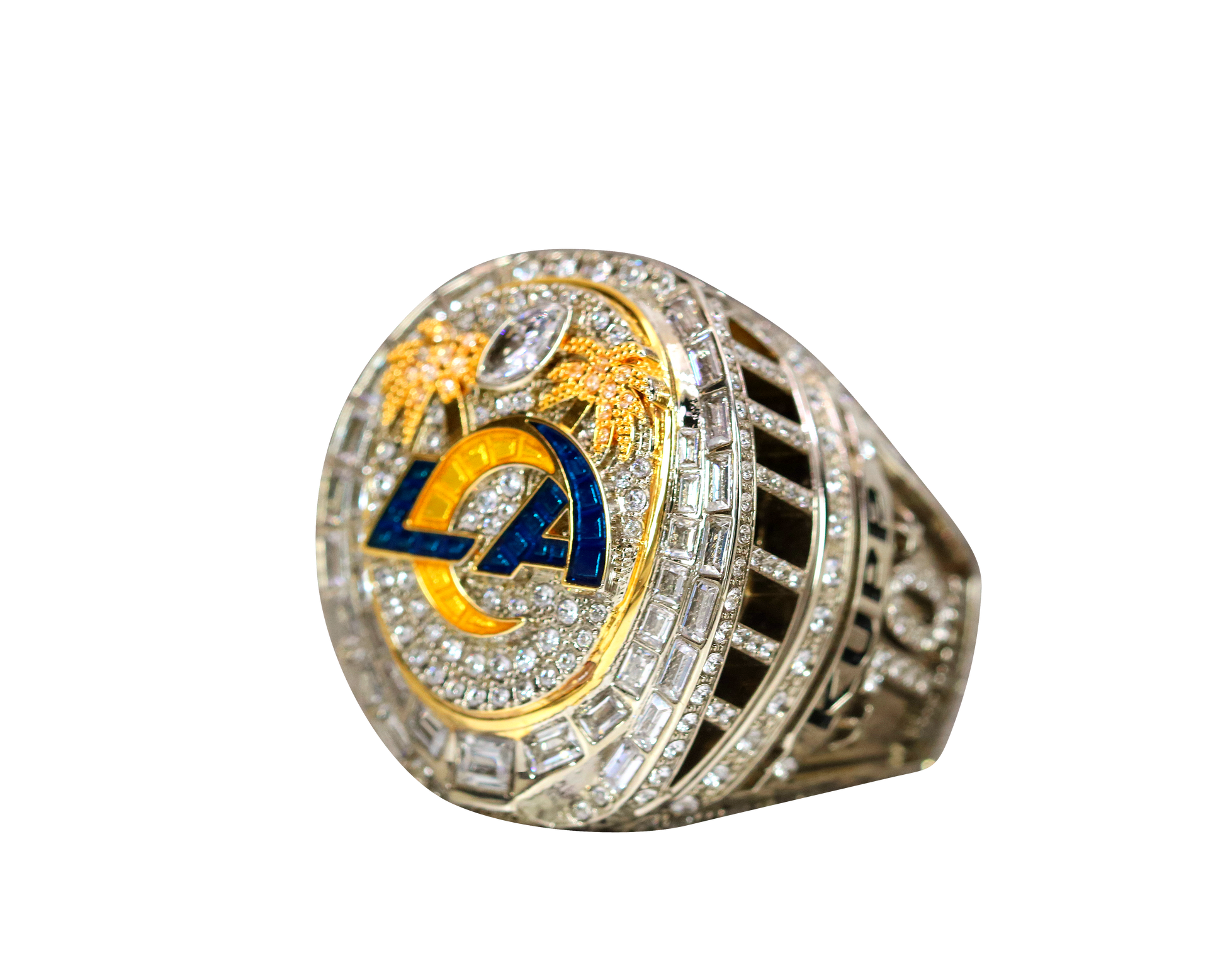 Los Angeles Rams Super Bowl Ring (2022) - Premium Series - Rings For Champs, NFL rings, MLB rings, NBA rings, NHL rings, NCAA rings, Super bowl ring, Superbowl ring, Super bowl rings, Superbowl rings, Dallas Cowboys