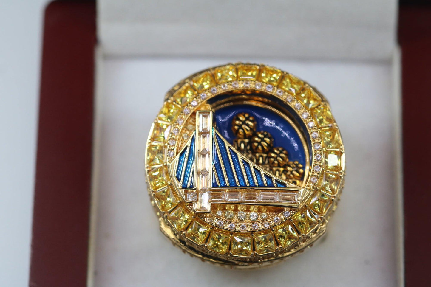 Golden State Warriors NBA Championship Ring (2022) - Premium Series - Rings For Champs, NFL rings, MLB rings, NBA rings, NHL rings, NCAA rings, Super bowl ring, Superbowl ring, Super bowl rings, Superbowl rings, Dallas Cowboys