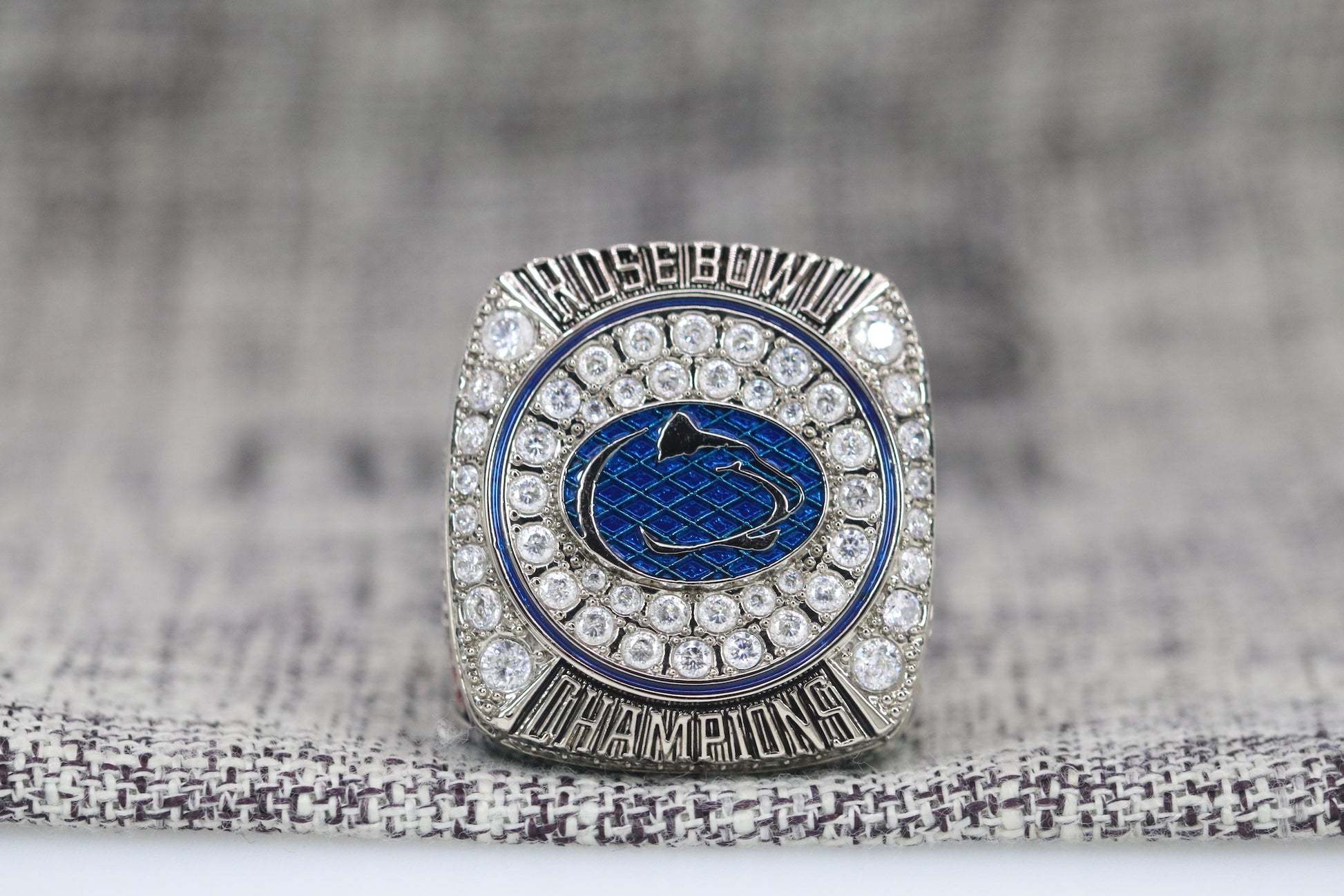 Penn State Nittany Lions College Football Rose Bowl Championship Ring (2023) - Premium Series - Rings For Champs, NFL rings, MLB rings, NBA rings, NHL rings, NCAA rings, Super bowl ring, Superbowl ring, Super bowl rings, Superbowl rings, Dallas Cowboys