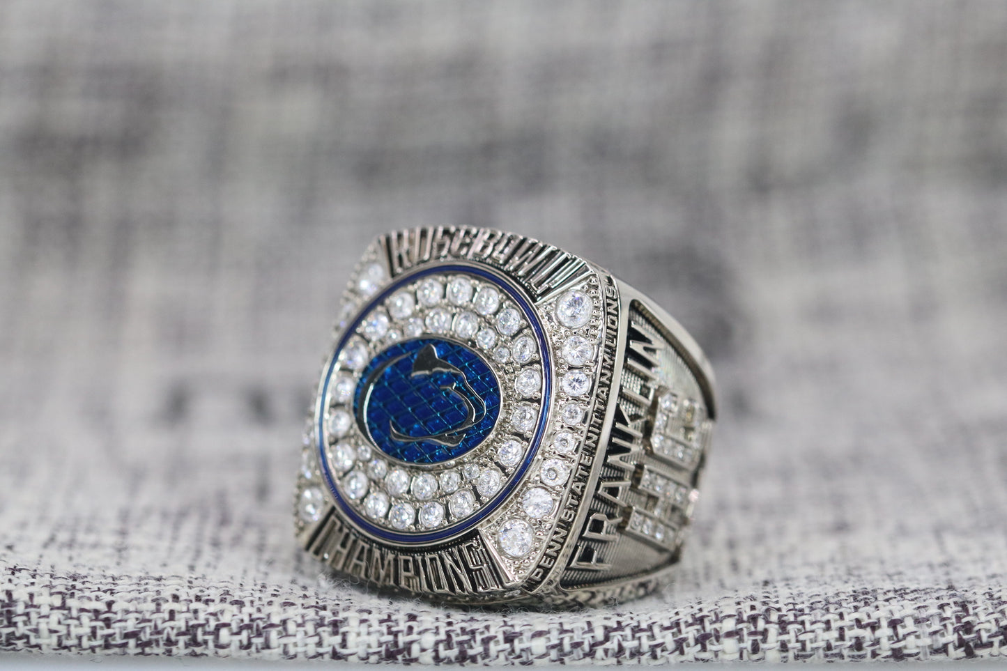 Penn State Nittany Lions College Football Rose Bowl Championship Ring (2023) - Premium Series - Rings For Champs, NFL rings, MLB rings, NBA rings, NHL rings, NCAA rings, Super bowl ring, Superbowl ring, Super bowl rings, Superbowl rings, Dallas Cowboys