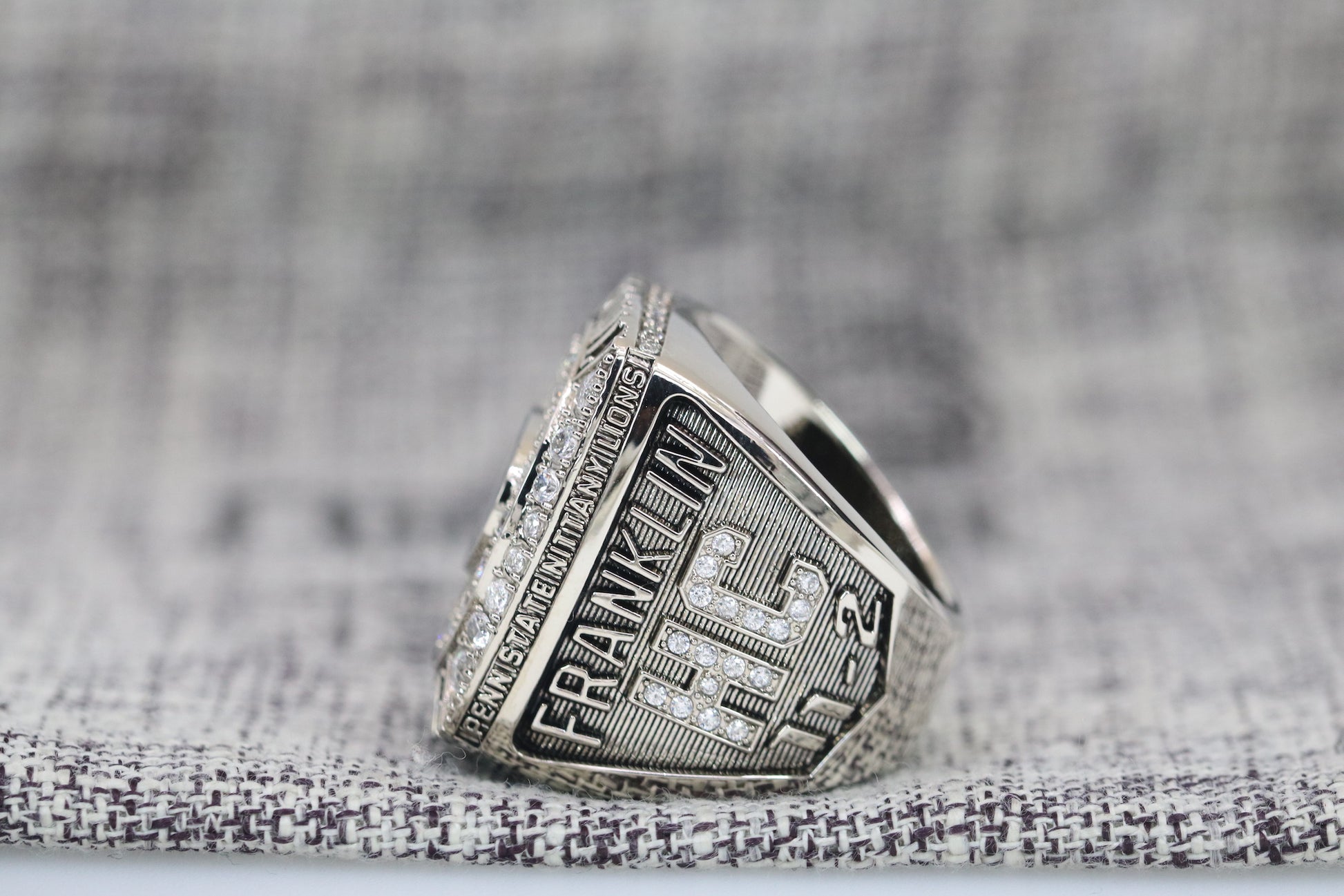 Penn State Nittany Lions College Football Rose Bowl Championship Ring (2023) - Premium Series - Rings For Champs, NFL rings, MLB rings, NBA rings, NHL rings, NCAA rings, Super bowl ring, Superbowl ring, Super bowl rings, Superbowl rings, Dallas Cowboys