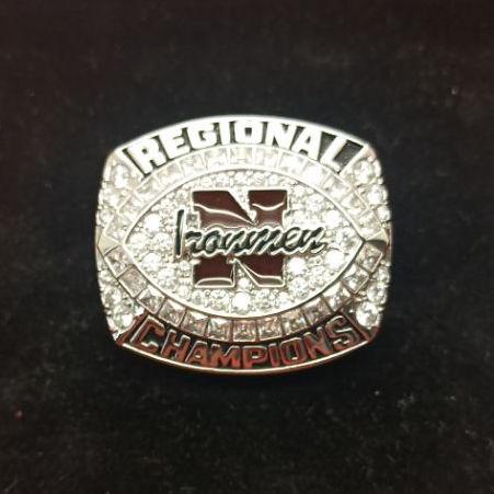 Nowata Ironmen Football Regional Championship Ring (1995) - Premium Series - Rings For Champs, NFL rings, MLB rings, NBA rings, NHL rings, NCAA rings, Super bowl ring, Superbowl ring, Super bowl rings, Superbowl rings, Dallas Cowboys