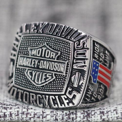 BACA EDITION Harley Davidson Hog Rider Ring - Premium Series - Rings For Champs, NFL rings, MLB rings, NBA rings, NHL rings, NCAA rings, Super bowl ring, Superbowl ring, Super bowl rings, Superbowl rings, Dallas Cowboys