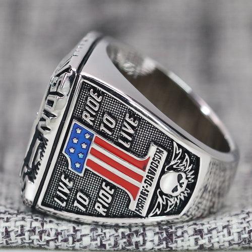 BACA EDITION Harley Davidson Hog Rider Ring - Premium Series - Rings For Champs, NFL rings, MLB rings, NBA rings, NHL rings, NCAA rings, Super bowl ring, Superbowl ring, Super bowl rings, Superbowl rings, Dallas Cowboys