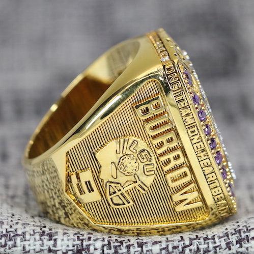 Louisiana State University (LSU) College Football SEC Championship Ring (2019) - Premium Series - Rings For Champs, NFL rings, MLB rings, NBA rings, NHL rings, NCAA rings, Super bowl ring, Superbowl ring, Super bowl rings, Superbowl rings, Dallas Cowboys