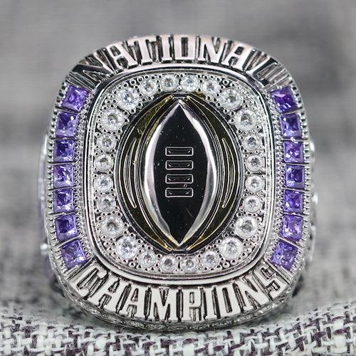 Louisiana State University (LSU) College Football Playoffs Championship Ring (2019) - Premium Series - Rings For Champs, NFL rings, MLB rings, NBA rings, NHL rings, NCAA rings, Super bowl ring, Superbowl ring, Super bowl rings, Superbowl rings, Dallas Cowboys