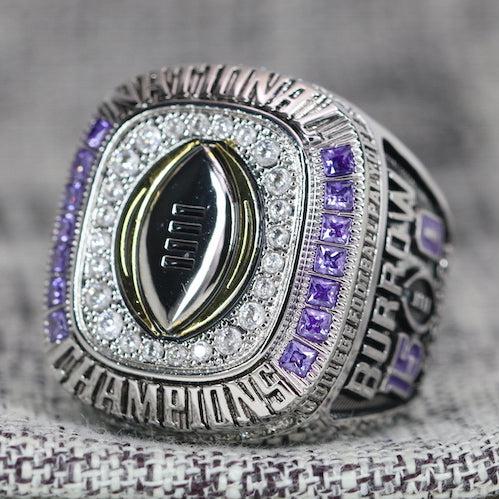 Louisiana State University (LSU) College Football Playoffs Championship Ring (2019) - Premium Series - Rings For Champs, NFL rings, MLB rings, NBA rings, NHL rings, NCAA rings, Super bowl ring, Superbowl ring, Super bowl rings, Superbowl rings, Dallas Cowboys