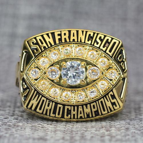 San Francisco 49ers Super Bowl Ring (1981) - Premium Series - Rings For Champs, NFL rings, MLB rings, NBA rings, NHL rings, NCAA rings, Super bowl ring, Superbowl ring, Super bowl rings, Superbowl rings, Dallas Cowboys