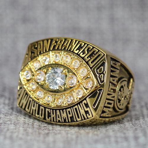 San Francisco 49ers Super Bowl Ring (1981) - Premium Series - Rings For Champs, NFL rings, MLB rings, NBA rings, NHL rings, NCAA rings, Super bowl ring, Superbowl ring, Super bowl rings, Superbowl rings, Dallas Cowboys