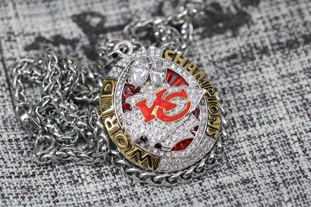 Kansas City Chiefs Super Bowl Pendant (2019) - Premium Series - Rings For Champs, NFL rings, MLB rings, NBA rings, NHL rings, NCAA rings, Super bowl ring, Superbowl ring, Super bowl rings, Superbowl rings, Dallas Cowboys