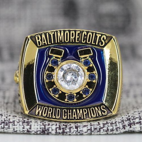 Baltimore Colts Super Bowl Ring (1970) - Premium Series - Rings For Champs, NFL rings, MLB rings, NBA rings, NHL rings, NCAA rings, Super bowl ring, Superbowl ring, Super bowl rings, Superbowl rings, Dallas Cowboys