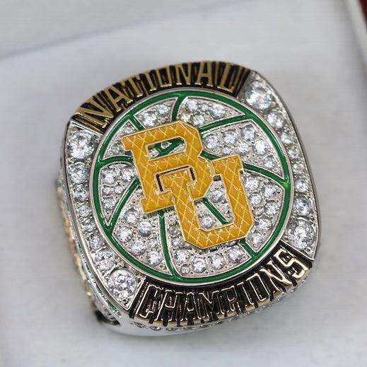 Baylor Bears College Basketball National Championship Ring (2019) - Premium Series - Rings For Champs, NFL rings, MLB rings, NBA rings, NHL rings, NCAA rings, Super bowl ring, Superbowl ring, Super bowl rings, Superbowl rings, Dallas Cowboys