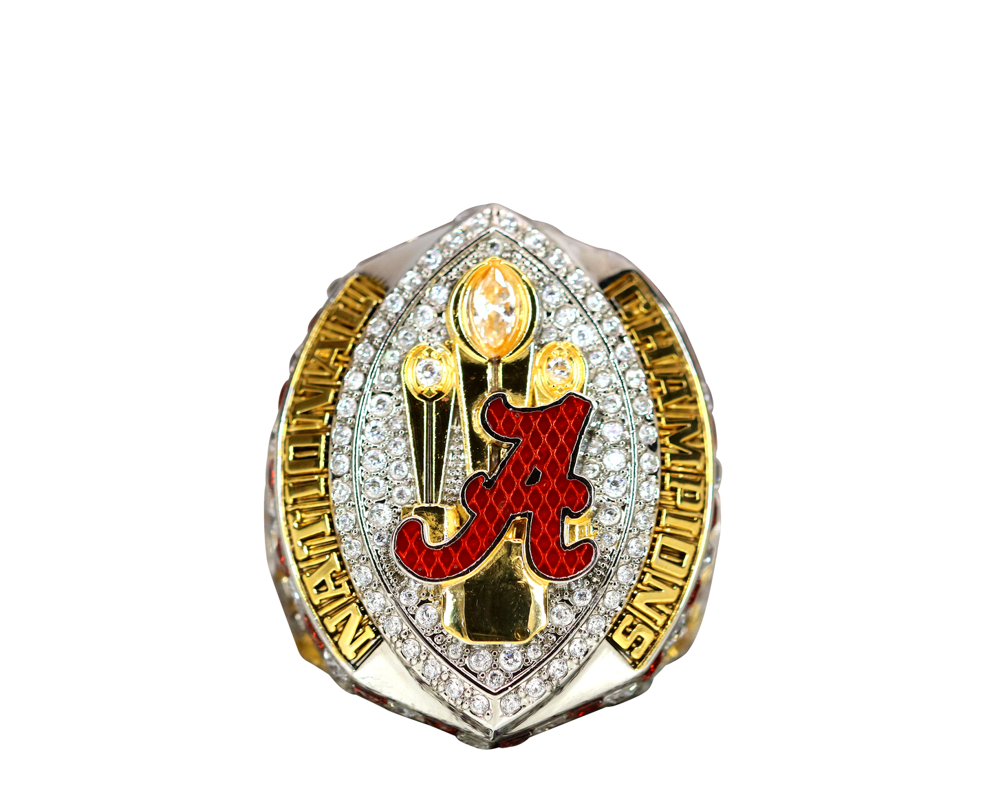 Alabama Crimson Tide College Football National Championship Ring (2020) - Premium Series - Rings For Champs, NFL rings, MLB rings, NBA rings, NHL rings, NCAA rings, Super bowl ring, Superbowl ring, Super bowl rings, Superbowl rings, Dallas Cowboys