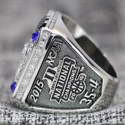 Duke Blue Devils College Basketball National Championship Ring (2015) - Premium Series - Rings For Champs, NFL rings, MLB rings, NBA rings, NHL rings, NCAA rings, Super bowl ring, Superbowl ring, Super bowl rings, Superbowl rings, Dallas Cowboys