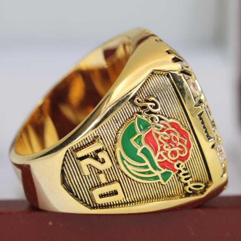 Michigan Wolverines College Football Rose Bowl Championship Ring (1997) - Premium Series - Rings For Champs, NFL rings, MLB rings, NBA rings, NHL rings, NCAA rings, Super bowl ring, Superbowl ring, Super bowl rings, Superbowl rings, Dallas Cowboys