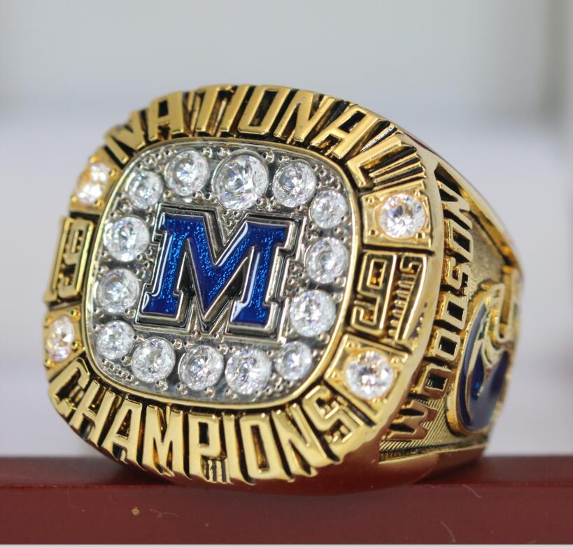 Michigan Wolverines College Football Rose Bowl Championship Ring (1997) - Premium Series - Rings For Champs, NFL rings, MLB rings, NBA rings, NHL rings, NCAA rings, Super bowl ring, Superbowl ring, Super bowl rings, Superbowl rings, Dallas Cowboys