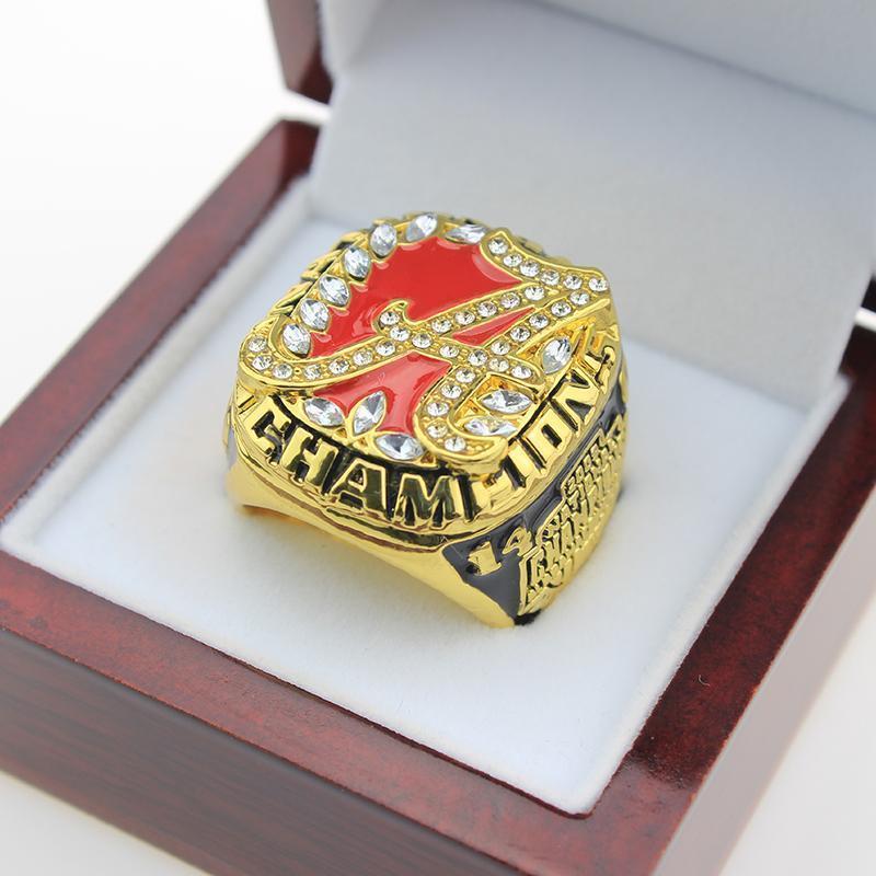 Alabama Crimson Tide College Football National Championship Ring (2009) - Nick Saban - Rings For Champs, NFL rings, MLB rings, NBA rings, NHL rings, NCAA rings, Super bowl ring, Superbowl ring, Super bowl rings, Superbowl rings, Dallas Cowboys