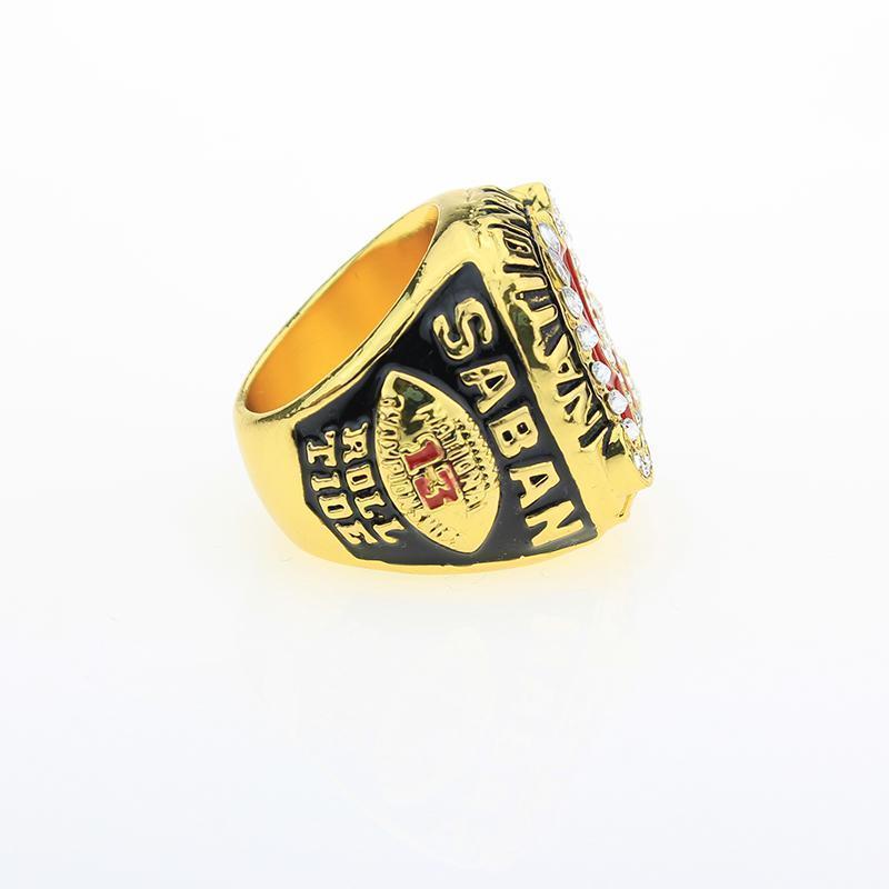 Alabama Crimson Tide College Football National Championship Ring (2009) - Nick Saban - Rings For Champs, NFL rings, MLB rings, NBA rings, NHL rings, NCAA rings, Super bowl ring, Superbowl ring, Super bowl rings, Superbowl rings, Dallas Cowboys