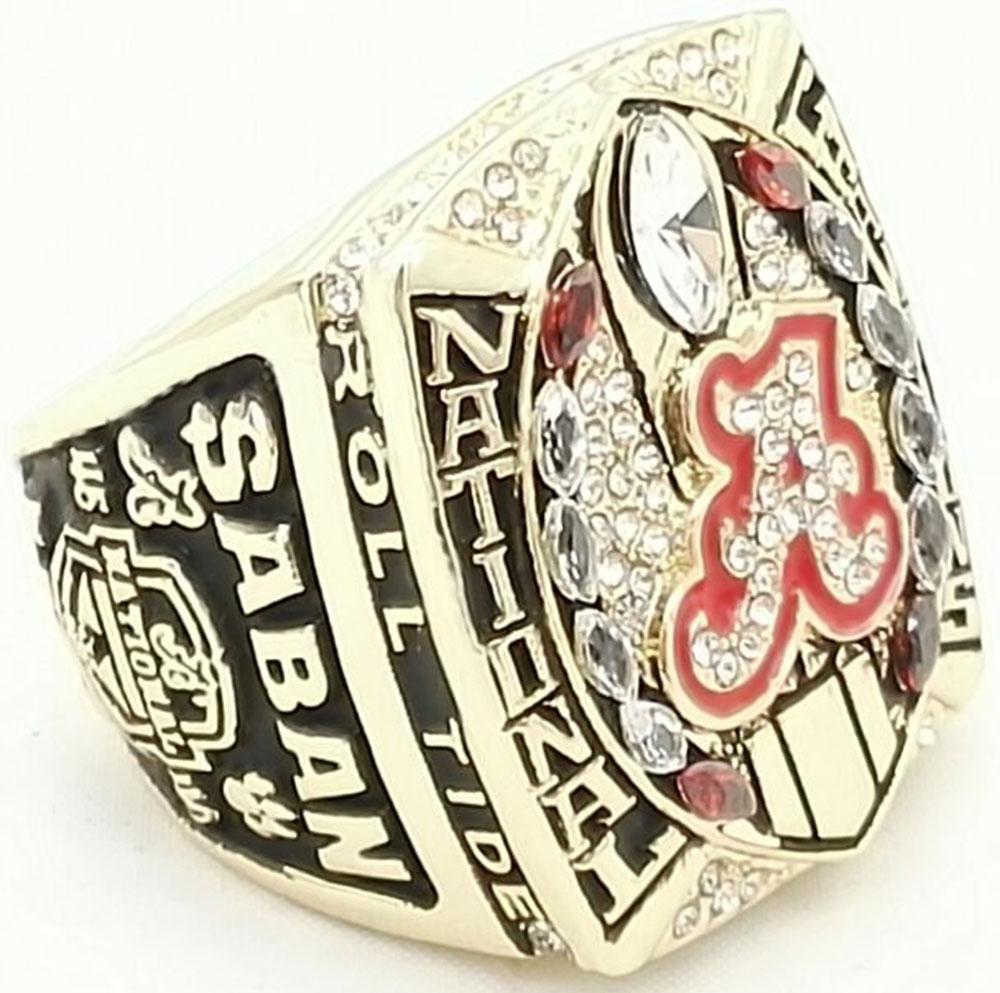 Alabama Crimson Tide College Football National Championship Ring (2015) - Nick Saban - Rings For Champs, NFL rings, MLB rings, NBA rings, NHL rings, NCAA rings, Super bowl ring, Superbowl ring, Super bowl rings, Superbowl rings, Dallas Cowboys