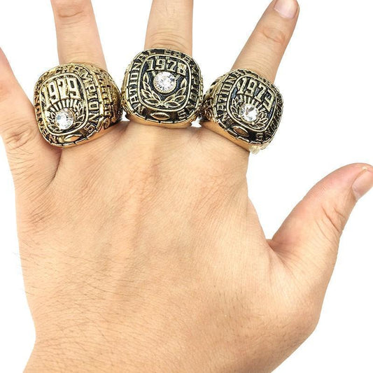 Alabama Crimson Tide College Football National Championship 3 Ring Set (1973, 1978, 1979) - Rings For Champs, NFL rings, MLB rings, NBA rings, NHL rings, NCAA rings, Super bowl ring, Superbowl ring, Super bowl rings, Superbowl rings, Dallas Cowboys