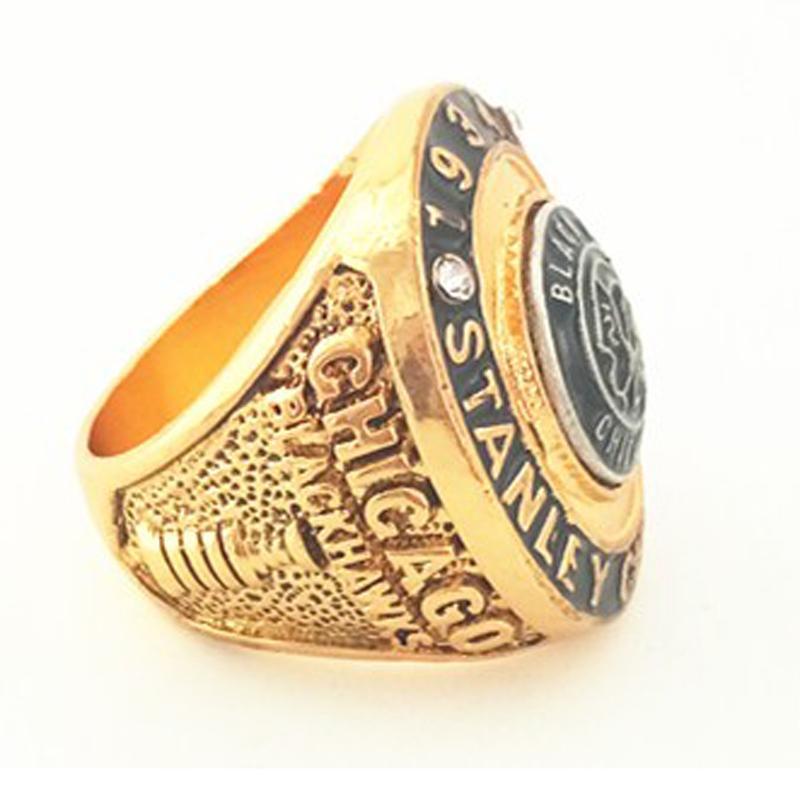 Chicago Blackhawks Stanley Cup Ring (1934) - Rings For Champs, NFL rings, MLB rings, NBA rings, NHL rings, NCAA rings, Super bowl ring, Superbowl ring, Super bowl rings, Superbowl rings, Dallas Cowboys