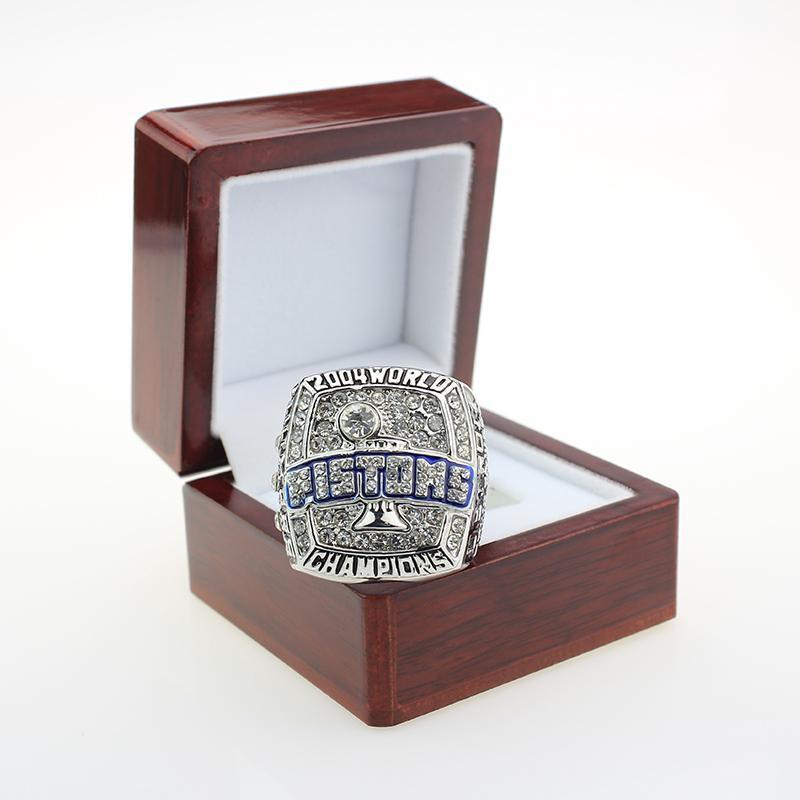 Detroit Pistons NBA Championship Ring (2004) - Rings For Champs, NFL rings, MLB rings, NBA rings, NHL rings, NCAA rings, Super bowl ring, Superbowl ring, Super bowl rings, Superbowl rings, Dallas Cowboys