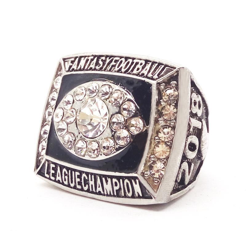 Fantasy Football League Championship Ring (2018) - Version 3 - Rings For Champs, NFL rings, MLB rings, NBA rings, NHL rings, NCAA rings, Super bowl ring, Superbowl ring, Super bowl rings, Superbowl rings, Dallas Cowboys