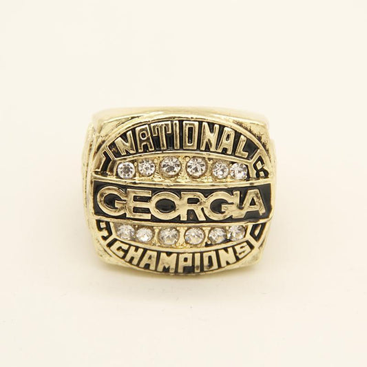 Georgia Bulldogs College Football National Championship Ring (1980) - Rings For Champs, NFL rings, MLB rings, NBA rings, NHL rings, NCAA rings, Super bowl ring, Superbowl ring, Super bowl rings, Superbowl rings, Dallas Cowboys