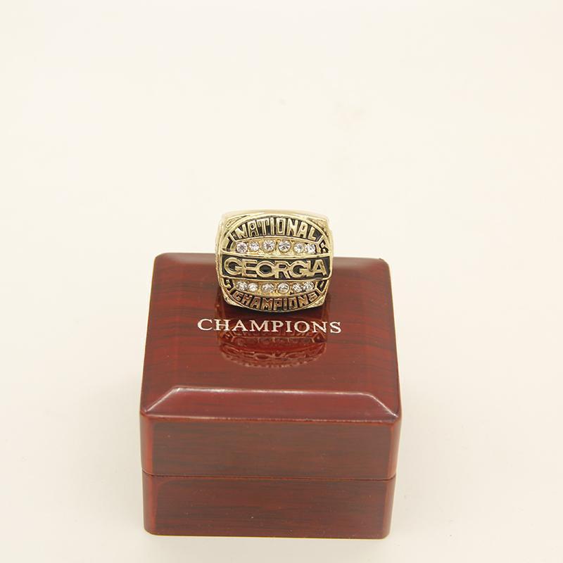 Georgia Bulldogs College Football National Championship Ring (1980) - Rings For Champs, NFL rings, MLB rings, NBA rings, NHL rings, NCAA rings, Super bowl ring, Superbowl ring, Super bowl rings, Superbowl rings, Dallas Cowboys